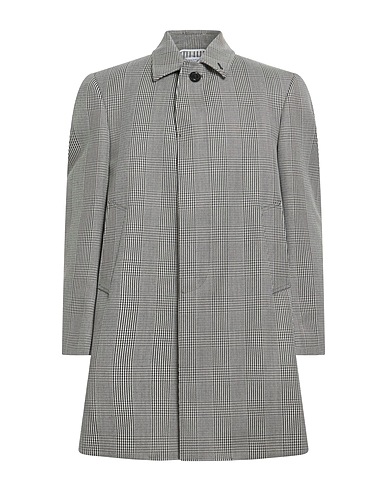 THOM BROWNE Coat Black 100% Wool