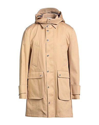 THOM BROWNE Full-length jacket Sand 100% Cotton