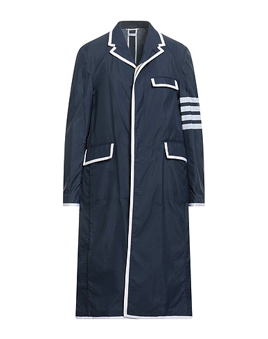 THOM BROWNE Lange Jacke Marineblau 100% Polyamid, Polyester
