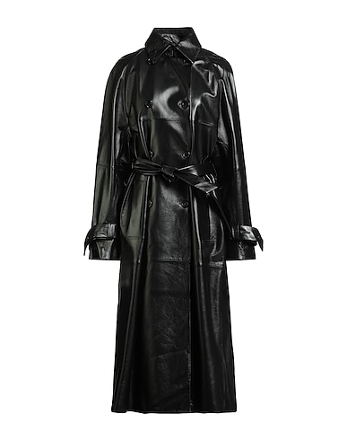 MAX MARA Full-length jacket ATELIER Black 100% Lambskin