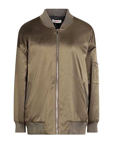 KONTATTO Bomberjacke Militärgrün 55% Polyester, 42% Baumwolle, 3% Elastan