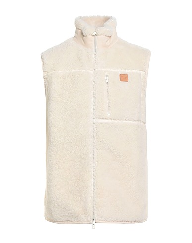 MAISON KITSUNÉ Gilet Cream 80% Polyester, 20% Acrylic