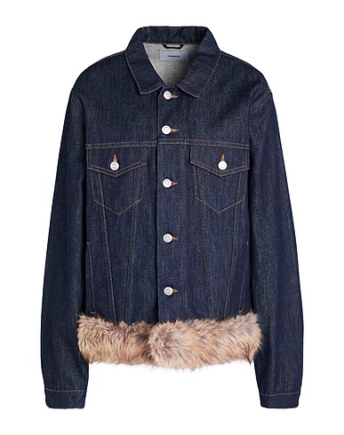 COPERNI Denim jacket Blue 100% Cotton, Polyester