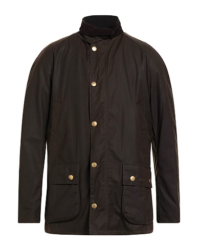 BARBOUR Jacket Dark brown 100% Cotton
