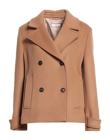 PESERICO Coat Camel 80% Wool, 20% Polyamide