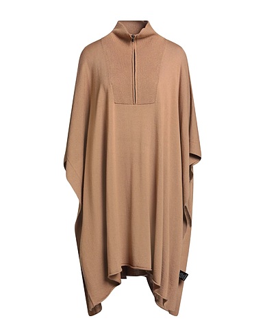 ALPHA STUDIO Cloak Camel 100% Wool