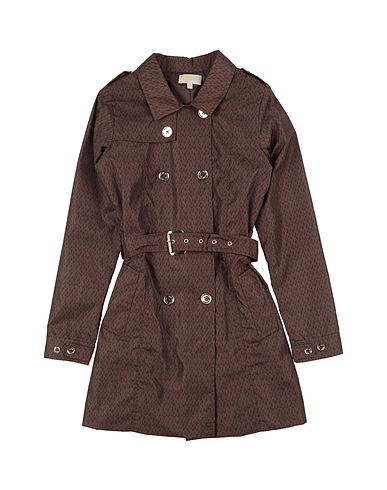 MICHAEL KORS KIDS Double breasted pea coat Brown 100% Polyester