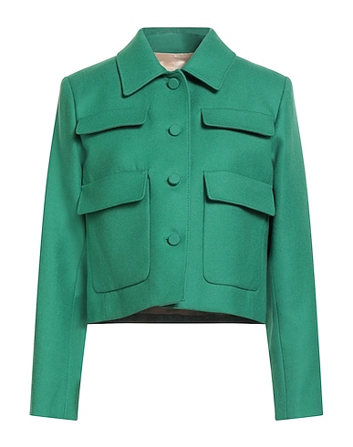 PAUL & JOE Jacket VERDE 100% Virgin Wool