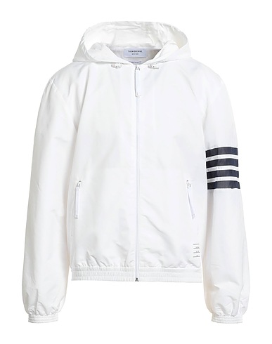 THOM BROWNE Jacket White 100% Polyamide, Polyester