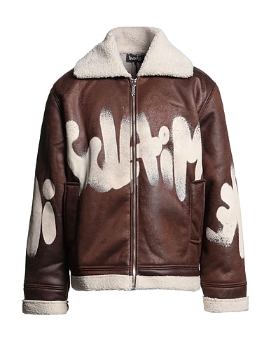 DISCLAIMER Jacket Chocolate brown 100% Polyester