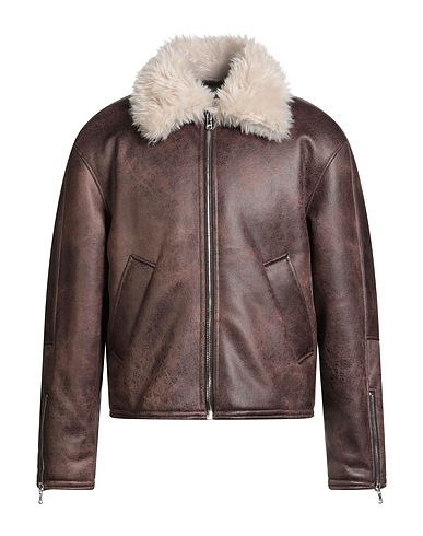 SÉFR Jacke Schokobraun 100% Polyester