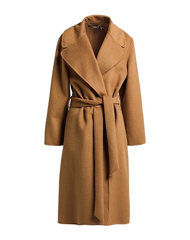 LAUREN RALPH LAUREN Coat Camel 45% Wool, 30% Recycled polyester, 25% Viscose
