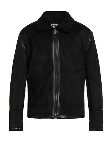 BERNA Teddy Coat Nero 100% Poliestere