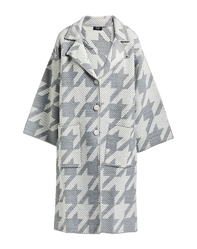 LIU •JO Coat Grey 64% Acrylic, 22% Polyester, 14% Cotton