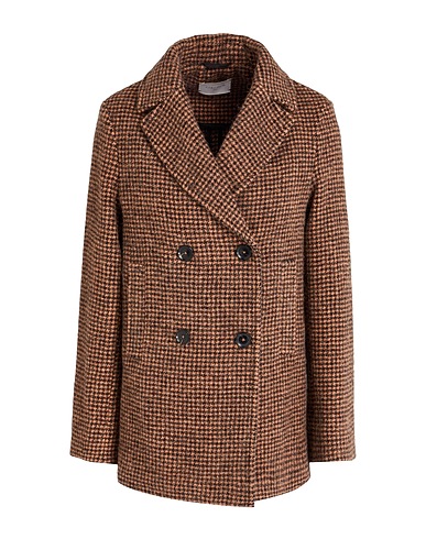 CIRCOLO 1901 Coat 50% Virgin Wool, 50% Alpaca wool