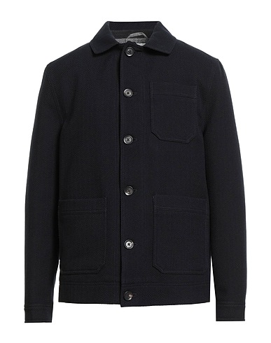 CIRCOLO 1901 Jacket Midnight blue 55% Virgin Wool, 45% Cotton