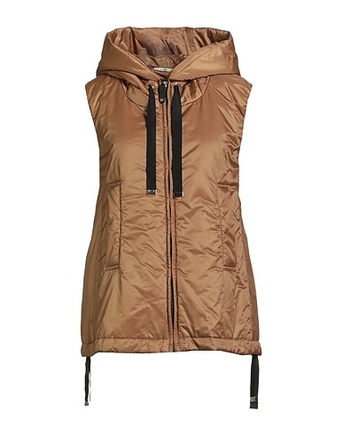 MAX MARA Gilet Camel 100% Polyester