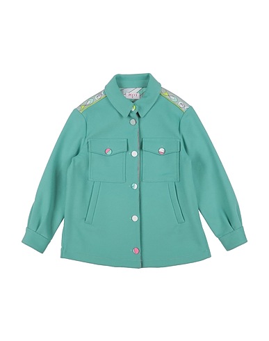 PUCCI Jacket Light green 68% Virgin Wool, 32% Polyamide, Viscose