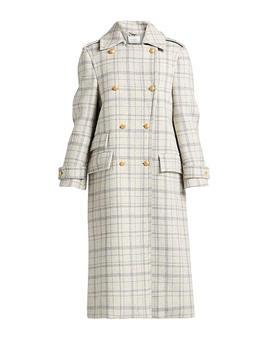 BALLANTYNE Coat Ivory 97% Wool, 3% Cashmere