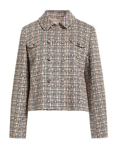PAUL & JOE Jacket Beige 56% Viscose, 37% Polyester, 5% Polyamide, 2% Elastane