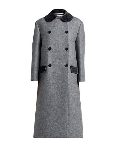 PAUL & JOE Coat Grey 72% Wool, 25% Polyamide, 3% Cashmere