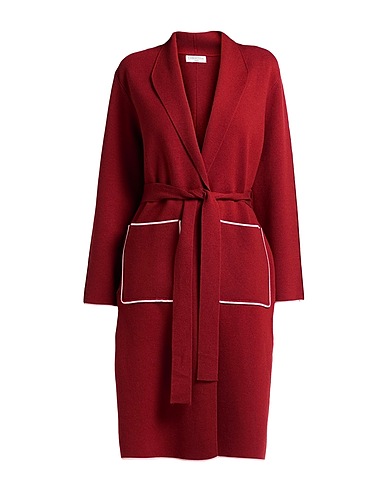 CHRISTINA PARIS Cappotto Mattone 40% Poliestere, 30% Viscosa, 20% Poliammide, 10% Lana Merino