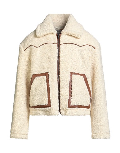 PAUL & JOE Teddy Coat Cream 100% Polyester