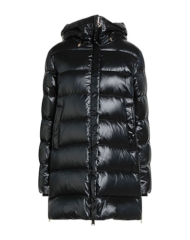 PEOPLE OF SHIBUYA Shell jacket Black 53% Polyester, 47% Polyamide