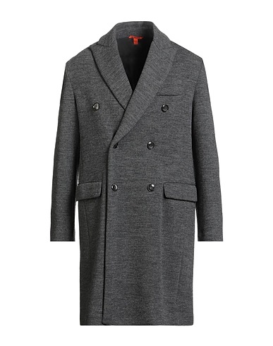 BARENA Coat ANTRACITE 98% Virgin Wool, 2% Polyamide
