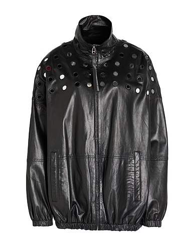 ALYSI Jacket Black 100% Leather