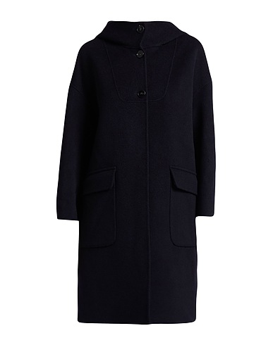 ALPHA STUDIO Cappotto Blu notte 100% Lana