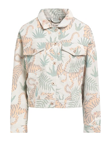 ROŸ ROGER'S Jacket Off white 100% Cotton