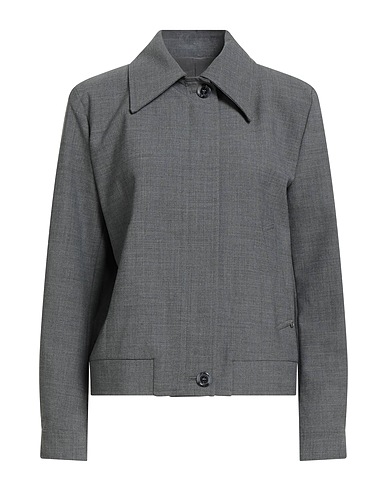 OTTOD'AME Jacket Grey 53% Polyester, 43% Virgin Wool, 4% Elastane