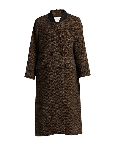 OTTOD'AME Cappotto CARING Nero 54% Lana, 18% Acrilico, 13% Poliammide, 12% Poliestere, 3% Altre Fibre