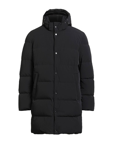 MONTECORE Shell  jacket Black 77% Polyamide, 23% Elastane