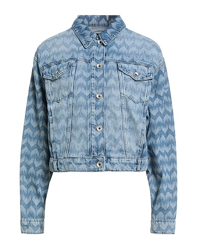 PATRIZIA PEPE Denim jacket Blue 100% Cotton
