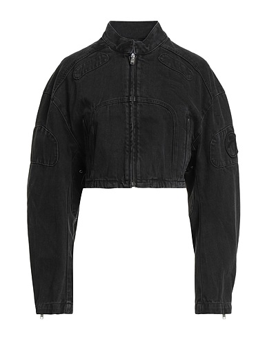AMBUSH Denim jacket DENIM Black 100% Cotton