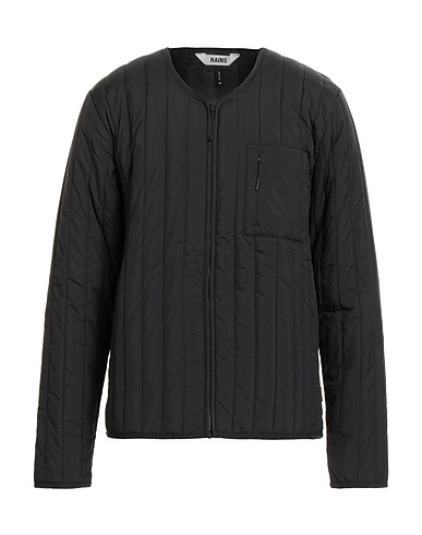 RAINS Shell jacket Black 100% Nylon