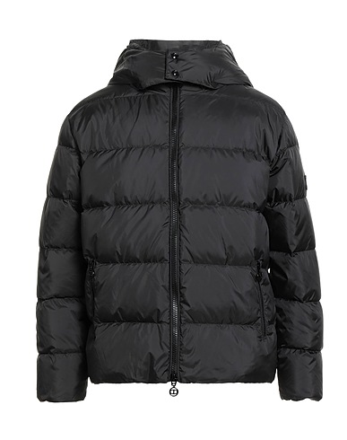 TWINSET Shell jacket Black 100% Polyester