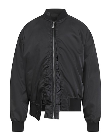 DISCLAIMER Bomber Black 100% Polyester, Cotton