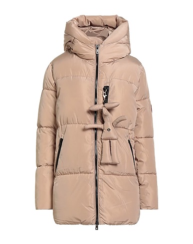 OTTOD'AME Shell jacket Beige 100% Polyester