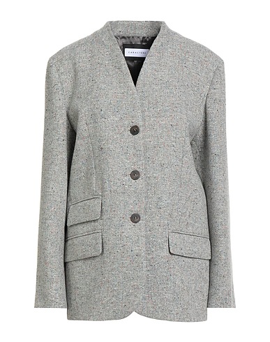 CARACTÈRE Blazer 30% Wool, 25% Polyacrylic, 25% Polyester, 15% Silk, 5% Other Fibres
