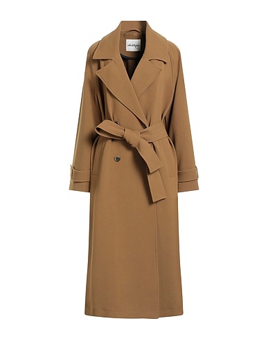 OTTOD'AME Full-length jacket Mustard 62% Polyester, 32% Viscose, 6% Elastane