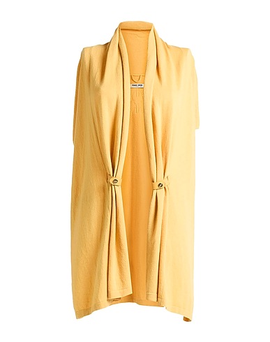 MAX & MOI Cloak Yellow 100% Cashmere