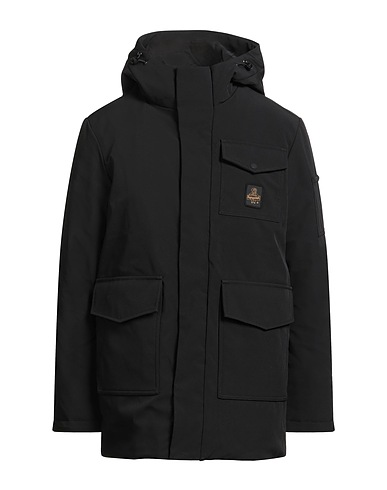 REFRIGIWEAR Coat Black 95% Polyester, 5% Elastane