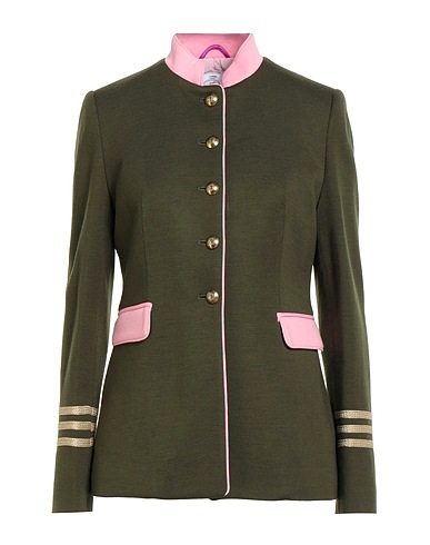 THE EXTREME COLLECTION Jacket Military green 50% Wool, 50% Acrylic