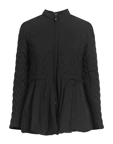 EMPORIO ARMANI Piumino Nero 100% Poliestere, Poliuretano