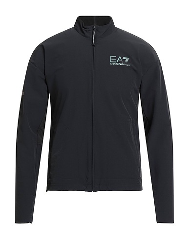 EA7 Jacket Black 89% Polyamide, 11% Elastane, Polyester