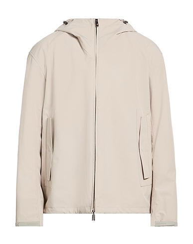 EMPORIO ARMANI Куртка BEIGE 88% Полиэстер, 12% Эластан