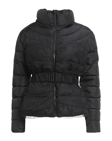 ACTITUDE by TWINSET Shell jacket Black 100% Polyamide, Polyester